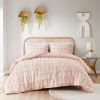 Twin/Twin XL 2-Piece Pink Pompom Hypoallergenic Microfiber Comforter Set
